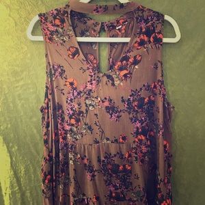 Float boho top Large